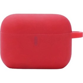 Resim Qcy T10 Bluetooth Kulaklık Kırmızı Silikon Kılıf 
