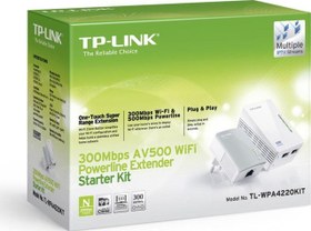 Resim TP-Link TL-WPA4220KIT 2'li Powerline Adaptör 