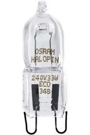 Resim Osram Ledvance Osram Halopın Pro G9 Kapsul Halojen Ampul Sarı Işık 33w 10 Adet 