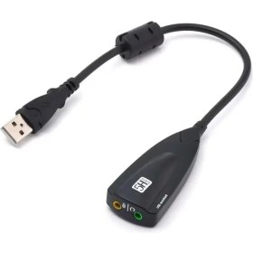 Resim MN6 USB Ses Kartı.7.1 Surround Ses Kaltesi.harici Ses Kartı Mikrofon Kulaklık Girişli 