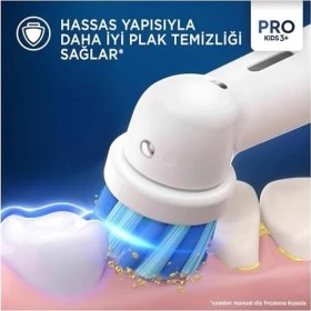 Resim MWX Teknoloji Oral-B Çocuk Için Şarjlı Diş Fırçası Yedek Başlığı 2 Adet 