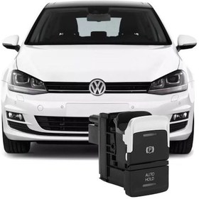 Resim Golf 7 2013-2016 Model Arası Uyumlu El Freni Park Butonu Düğmesi 