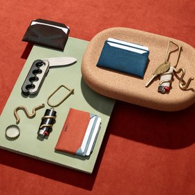 Resim Batten Card Wallet - Mavi + Turuncu 