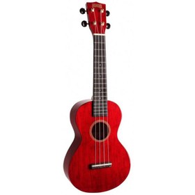 Resim Mahalo Hano Series Concert Ukulele (Wine Red) 