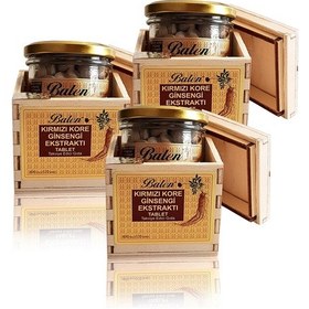 Resim Balen Kırmızı Kore Ginseng Tablet 600mg x 120 Tablet 