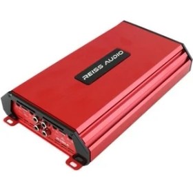 Resim Reiss Audio RS-Q3000.4 D 4X150 Rms Mini Pro Seri Kırmızı Oto Amfi Anfi Amplifier 