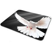 Resim WuW Beyaz Güvercin Mouse Pad 