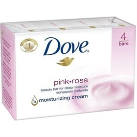 Resim Dove Pink Rosa Bar Sabun 120 G x 4 
