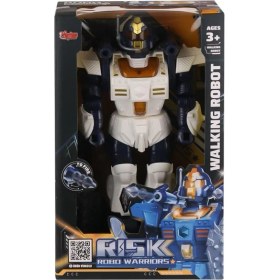 Resim Osense DF-6051 Işıklı ve Müzikli Roket Atan Robot- Vardem Oyuncak 