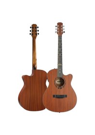 Resim Midex Phx Pro Yüksek Kaliteli Masif Elektro Akustik Gitar Seti 1 Adet 