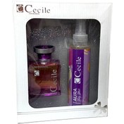 Resim Cecile Aura Edt 100 ml Body Mist For Women 150 ml Set 