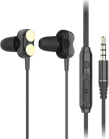 Resim Lenovo H102 Wired Earphones Kulaklık siyah 