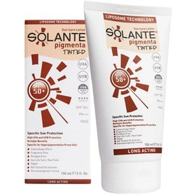 Resim Solante Pigmenta Tinted Sun Care Spf 50+ Losyon 150 ml 