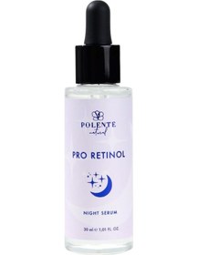 Resim Polente Natural - Pro Retinol Nıght Serum Retinol İçeren Yaşlanma Karşıtı Gece Bakım Serumu 30 Ml 