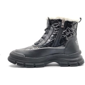 Resim Gamelu Bowl Memory Kauçuk Kaymaz Taban Kar Botu Kadın Bot 001 