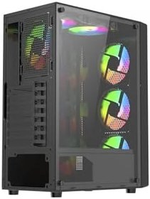 Resim TURBOX Oem Alphacore Usb 3.0 350w 400w Atx 4x Fan Gaming Bilgisayar Kasası 