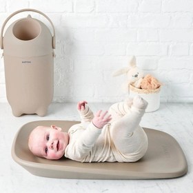 Resim Nattou Dropy Bebek Bezi Çöp Kovası Kahverengi - Kahverengi / STD 
