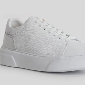 Resim Lufian 111230187 Tommy Casual Deri Erkek Sneaker Ayakkabı BEYAZ 