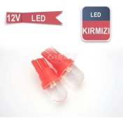 Resim Carub Ampul 12 V T10 Led Fariçi Kırmızı 