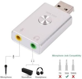 Resim Magic voice 9.1 3d ch ses kartı usb ses kartı 3d ses kartı 9.1 kanal usb ses kartı 