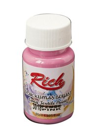 Resim Rich 50Cc Pembe Akrilik Kumaş Boyası 3018 