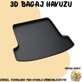 Resim Seat Ateca (Kh7) 4x4 2017 Sonrası 3D Bagaj Havuzu 