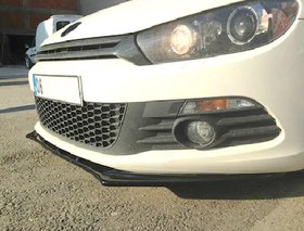 Resim Vw Scirocco Ön Tampon Lipi Parlak Siyah 2009-2014 