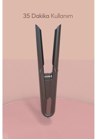 Resim Sinbo Kablosuz Şarjlı Saç Düzleştirici Gri Shd-1742 Şarjlı, Seyahat Tipi, Pratik Kullanım 