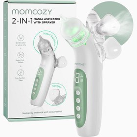 Resim BreezyClear 2-in-1 Elektrikli Bebek Burun Aspiratörü - Beyaz 