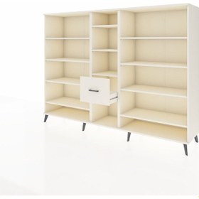 Resim Hyperion Dolap 11 Raflı 3 Çekmeceli 220x44x163 Aytaşı-aytaşı Aytaşı-aytaşı 