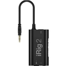 Resim IK Multimedia iRig 2 Elektro Bas Gitar Ses Kartı iOS Uyumlu Kompakt Tasarım 