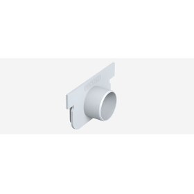 Resim Pvc Drenaj Oluk/Kanal Tapası 130 mm 
