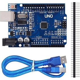 Resim Arduino Uno R3 Klon Usb Chip CH340 - USB Kablo Hediyeli 