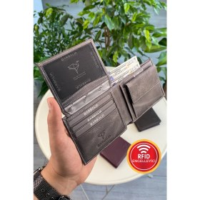 Resim Garbalia Jackson Deri Bozuk Para Gözlü Cüzdan 