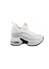 Resim Guja 24k300-2 Dolgu Topuk Beyaz Kadın Sneakers Beyaz 