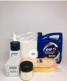 Resim Renault Clio Iv Symbol Iıı 1.5Dci Filtre Seti Ve Elf 5W30 Yağı 