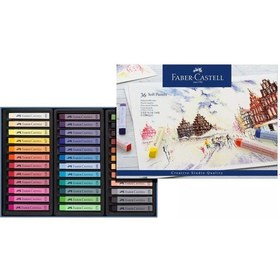 Resim Faber Castell Creative Studio Toz Pastel Boya 36'Lı 