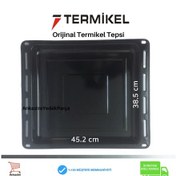 Resim Termikel Uyumlu Ankastre Fırın Emaye Tepsi Tepsi - 392696329 