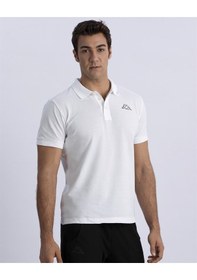 Resim Kappa Logo Maltax 2 MSS Erkek Regular Fit Polo Yaka Tişört Beyaz 