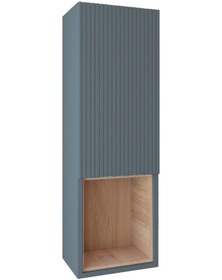 Resim Kobos Bella Açık Raflı Boy Dolabı Blue Grey - L-r Kb710067 Çok Renkli 