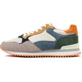 Resim HOFF Mavi Erkek Deri Süet Sneaker 12202601 