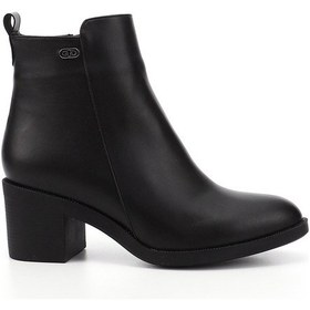 Resim Gönderi R Kadın Siyah Fermuarlı Kalın Topuklu Bot Dkzb74835228 Siyah 