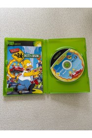 Resim SİERRA XBOX THE SİMPSONS HİT RUN OYUN 