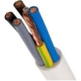 Resim Çarkıt Cable Beyaz 5X6 Ttr Çok Telli Kablo Tam Kesit %100 Bakır 