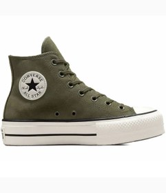 Resim Converse Chuck Taylor All Star Lift Unisex Günlük Ayakkabı Haki 