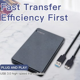 Resim 500GB Yüksek Performanslı USB 3.0 Taşınabilir Sabit Disk HDD - 6,35 cm, Zarif İşçilik, Sağlam ve Dayanıklı, Kompakt & Portatif, Hızlı Veri Aktarımı ile Fotoğrafçılar İçin, Çoklu Sistem Uyumlu - 500GB ve 160GB Seçenekleriyle Mevcut 