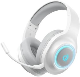 Resim QCY HeroaD V200 RGB 7.1 Kablosuz Gaming Oyuncu Kulaklığı 3 Modlu (BT, 2.4Ghz, Type-C) PC - PS5 