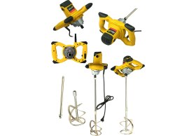 Resim Sturdy Power Tools 1400 Watt Kademe Hız Ayarı Boya ve Harç Mikseri Karıştırıcı 
