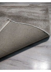 Resim Yamalı Home Loft Bej Yumuşak Dokulu Halı 80X140 Cm 