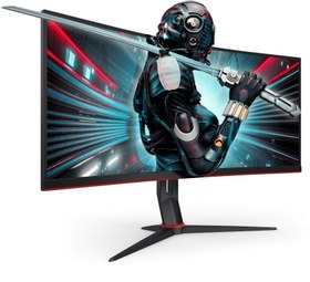 Resim Aoc 34" CU34G2X 1ms 144hz HDMI,DisplayPort FreeSync Curved 4K Gaming Monitör 